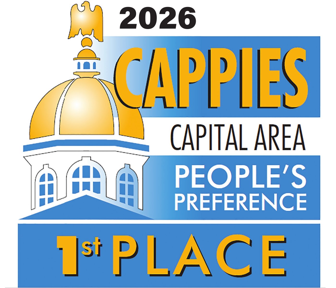 2026 CAPPIES 1 PLACE LOGO
